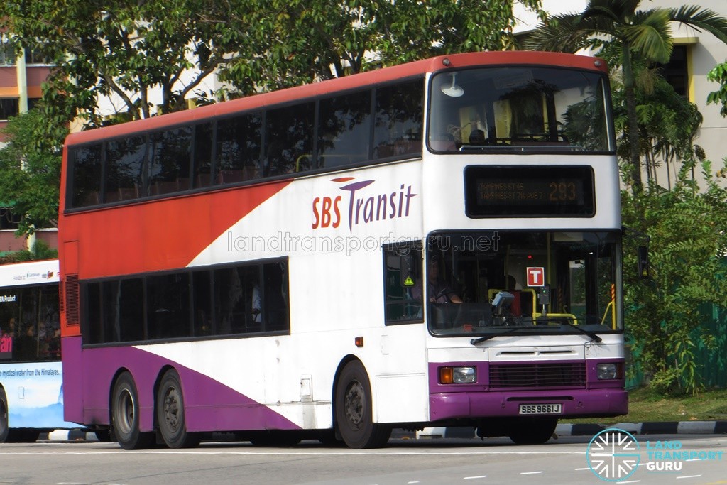 SBS Transit Volvo Olympian (Batch 3) - SBS9661J on 293