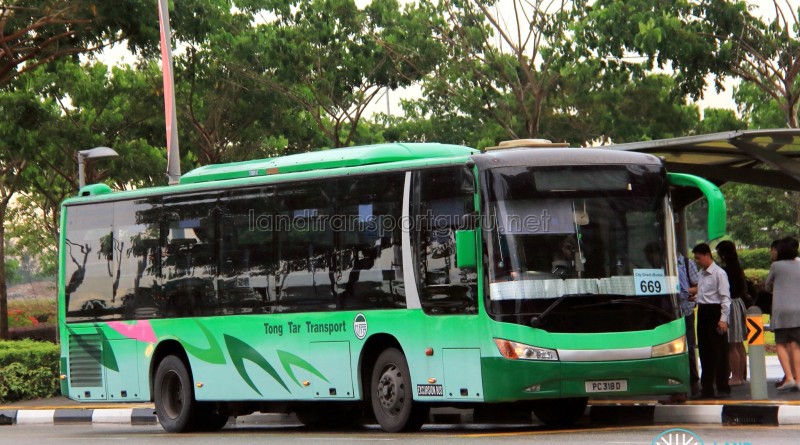 Tong Tar Transport Service Zhongtong LCK6103G (PC318D) - City Direct 669