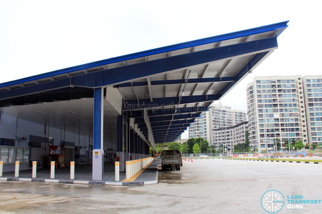 Tampines Concourse Bus Interchange - Alighting Berths
