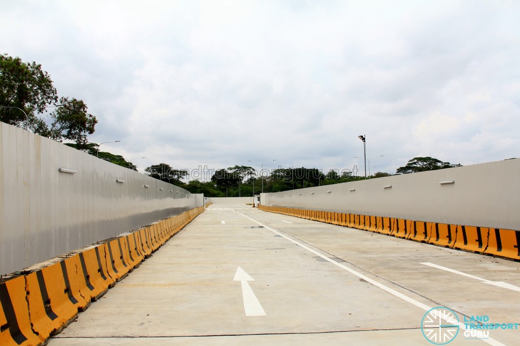 Seletar Bus Depot (Bus Park) - Access Road