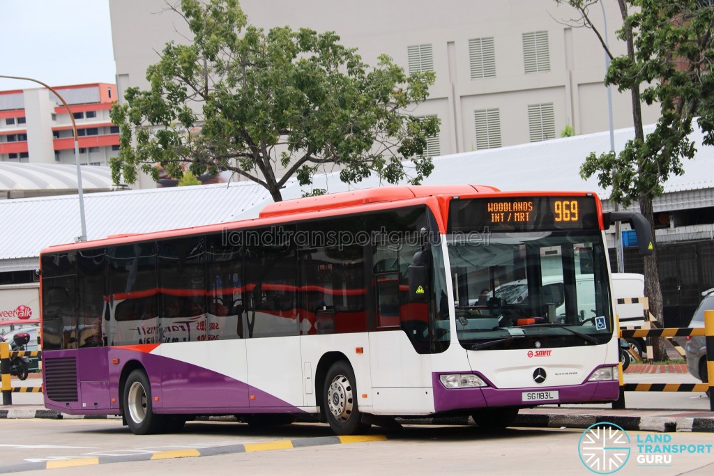 SMRT Mercedes-Benz Citaro O530 (SG1183L) - Service 969