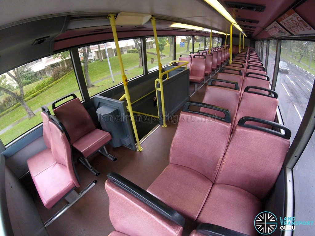 SBS Transit Dennis Trident III - Upper Deck Interior (SBS9671E)