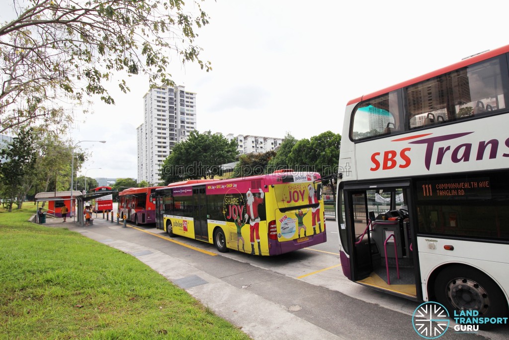 Ghim Moh Bus Terminal - Parking lots