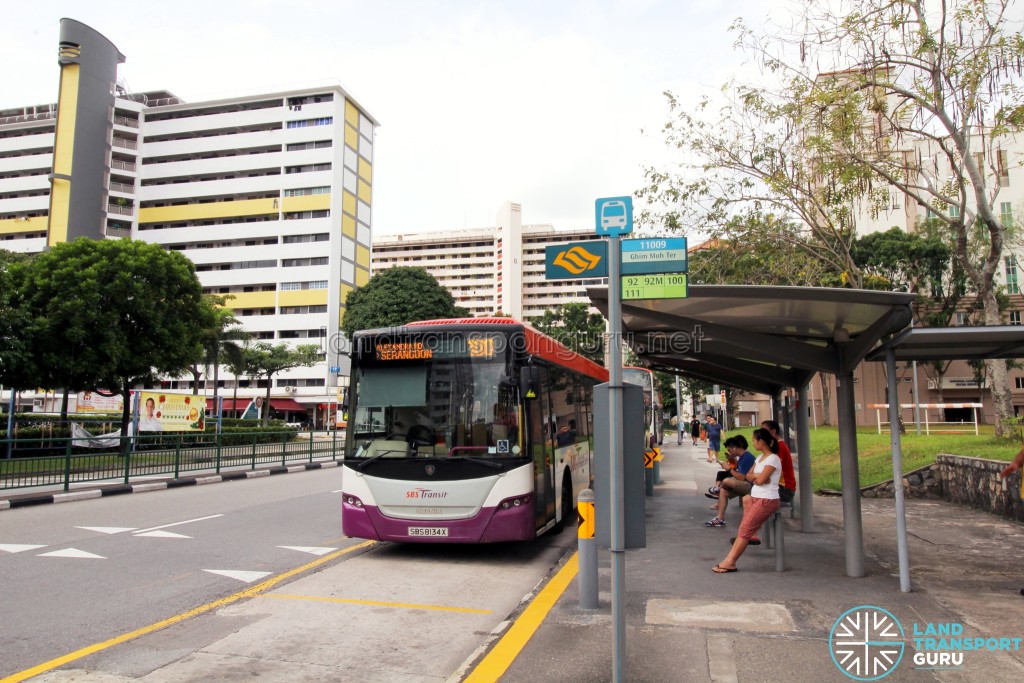 Ghim Moh Bus Terminal - Bus stop