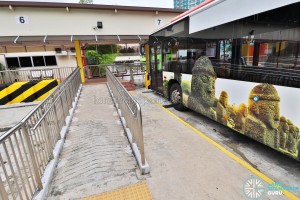 Saint Michael's Bus Terminal - Wheelchair ramp modification