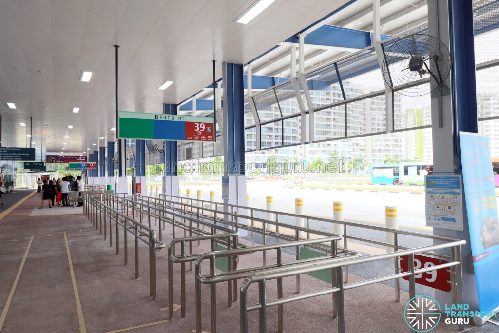 Tampines Concourse Bus Interchange: Berth B1