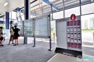 Tampines Concourse Bus Interchange: Service Guide Rack