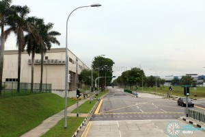View from Bus Service 127 along Tampines Industrial Ave 5