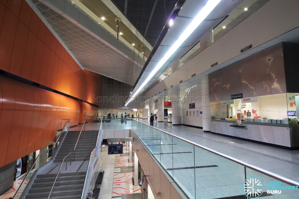 Dhoby Ghaut MRT Station - CCL Concourse & Passenger Service Centre (B3)