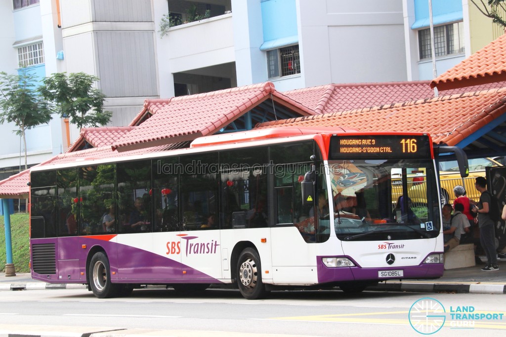 SBS Transit Mercedes-Benz Citaro (SG1085L) - Service 116