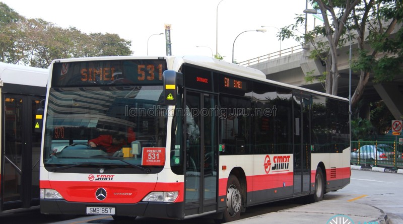 SMRT Mercedes-Benz Citaro (SMB165T) - Premium 531