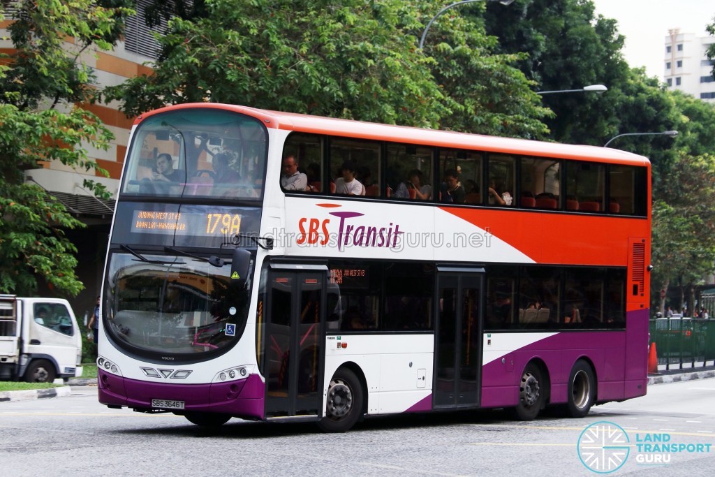 SBS Transit Bus Service 179A | Land Transport Guru