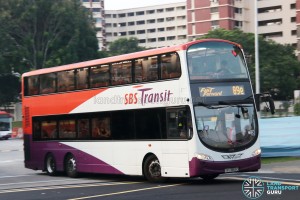 SBS Transit Volvo B9TL Wright (SBS3865C) - Service 89e