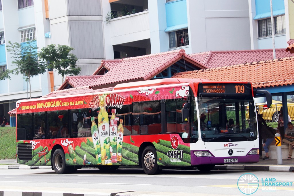 SBS Transit Mercedes-Benz Citaro (SBS6076T) - Service 109