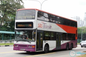 SBS Transit Dennis Trident (SBS9679J) - Service 74