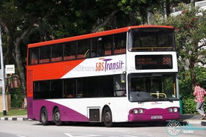 SBS Transit Volvo B10TL (SBS9828X) - Service 291
