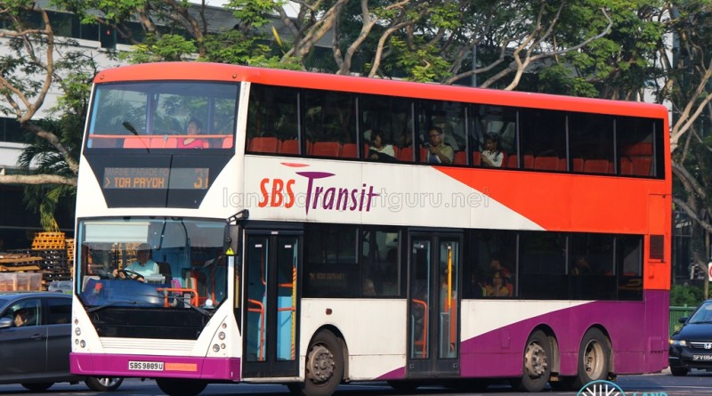 Bus 31 - SBS Transit Volvo B10TL CDGE (SBS9889U)