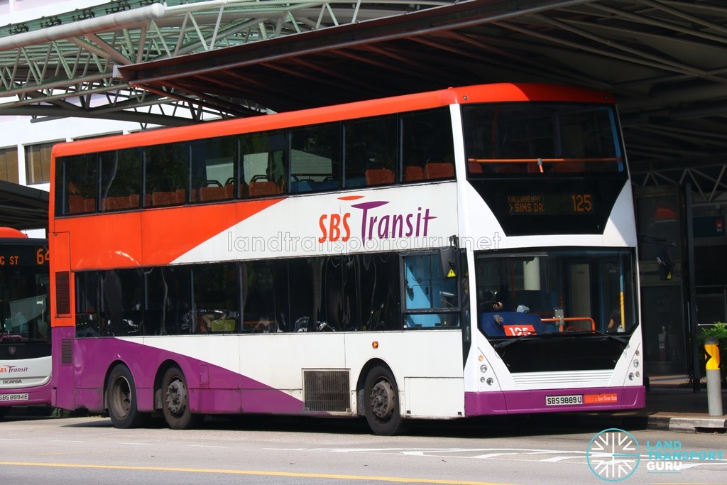 SBS Transit Volvo B10TL (SBS9889U) - Service 125