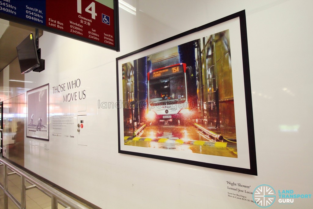 Bedok Bus Interchange - LTA Photo Exhibition