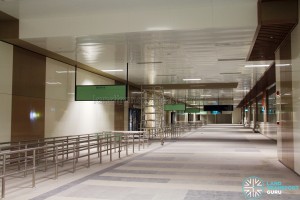 Bedok Bus Interchange - Concourse near Berth B10 (Pre-opening)