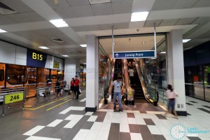 Boon Lay Bus Interchange - Escalator to Jurong Point Level 2