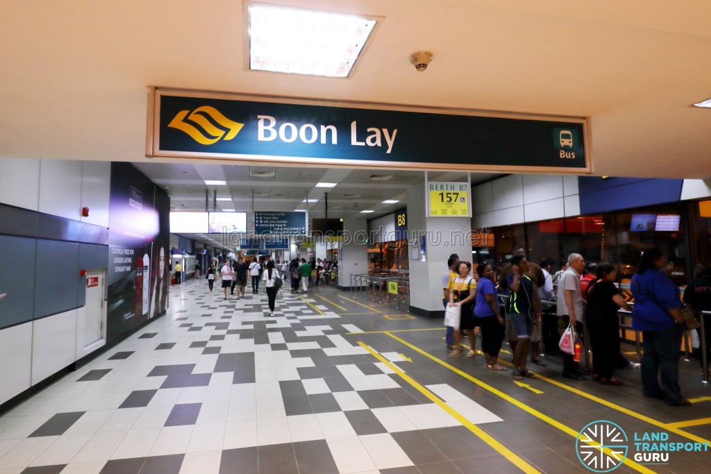 Boon Lay Bus Interchange - Jurong Point East entrance near Berth B7