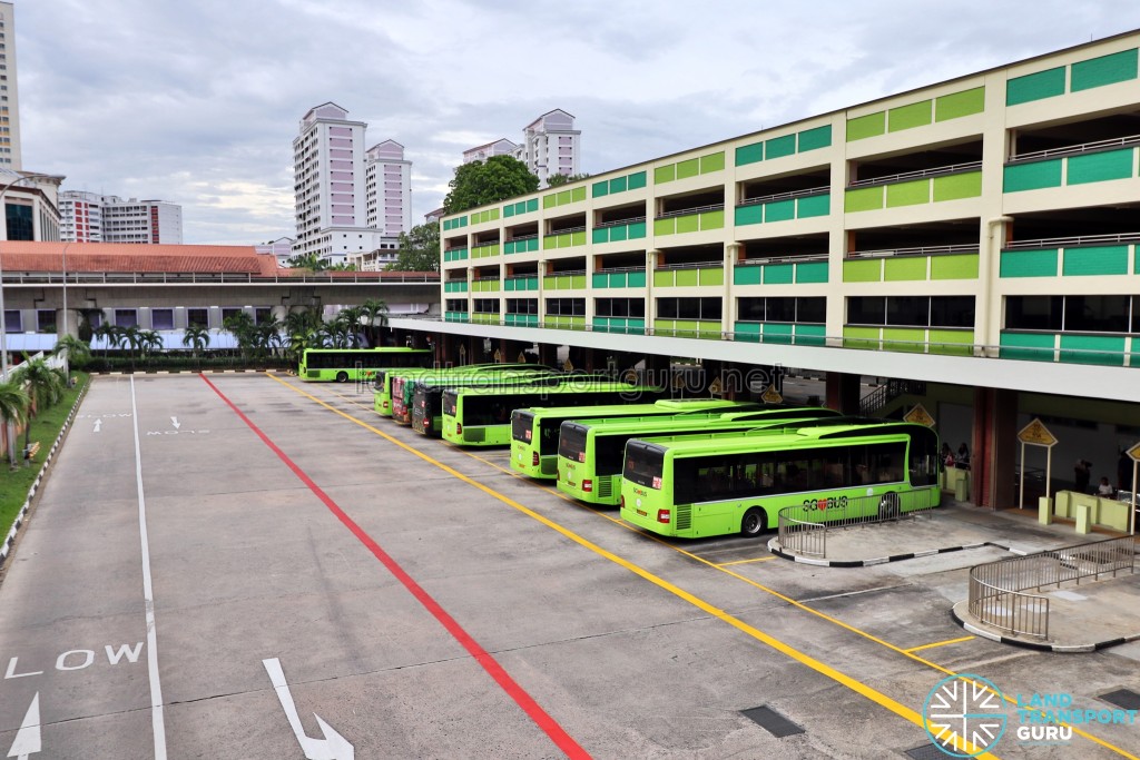 Bukit Batok Bus Interchange - End-on Berths