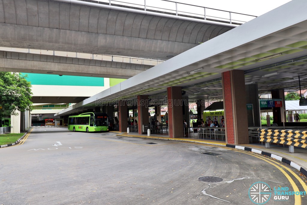 Bukit Batok Bus Interchange - Sawtooth Berths