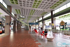 Bukit Batok Bus Interchange - Concourse seating