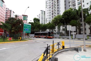 Choa Chu Kang Bus Interchange - Vehicular Entrance