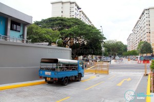 Clementi Bus Interchange - Exit ramp