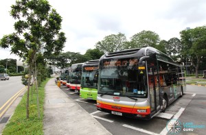 Geylang Lorong 1 Bus Terminal - Angled lots