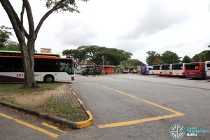 Lorong 1 Geylang Bus Terminal - Alighting area