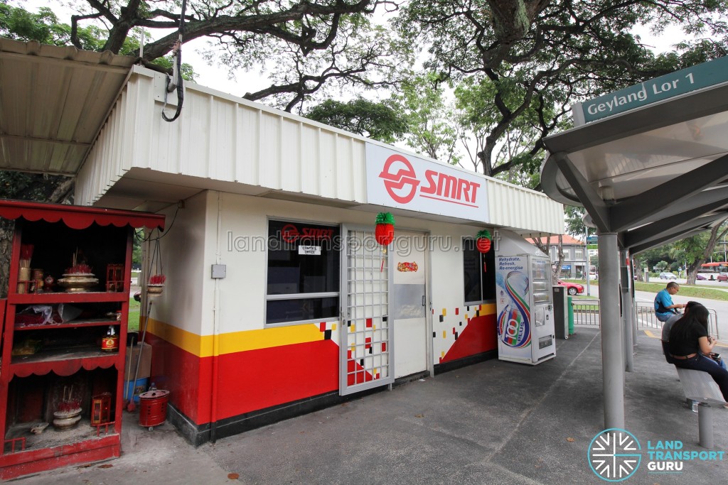 Lorong 1 Geylang Bus Terminal - SMRT Office & Drivers' lounge