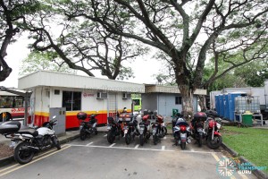 Lorong 1 Geylang Bus Terminal - Motorcycle parking and Portable toilets