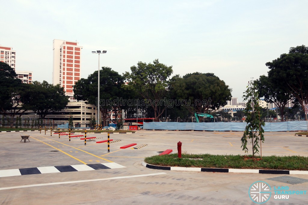 Hougang Central Bus Interchange Expansion - New Parking Lots