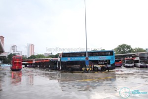 Hougang Central Bus Interchange - Bus Park