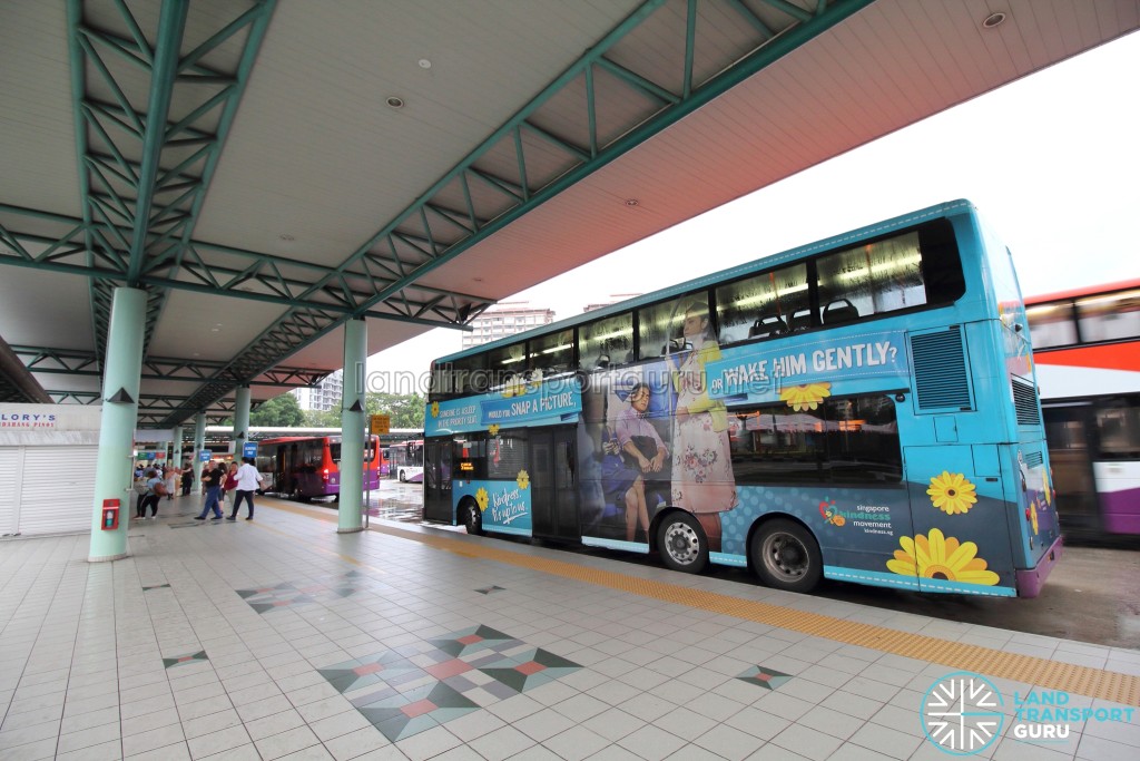 Hougang Central Bus Interchange - Alighting Berth