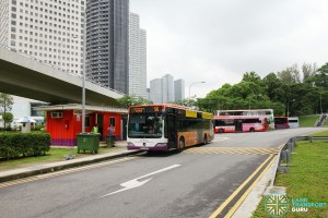 Marina Centre Bus Terminal - Vehicular exit