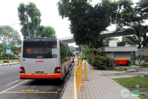 Marina Centre Bus Terminal - SMRT bus lots