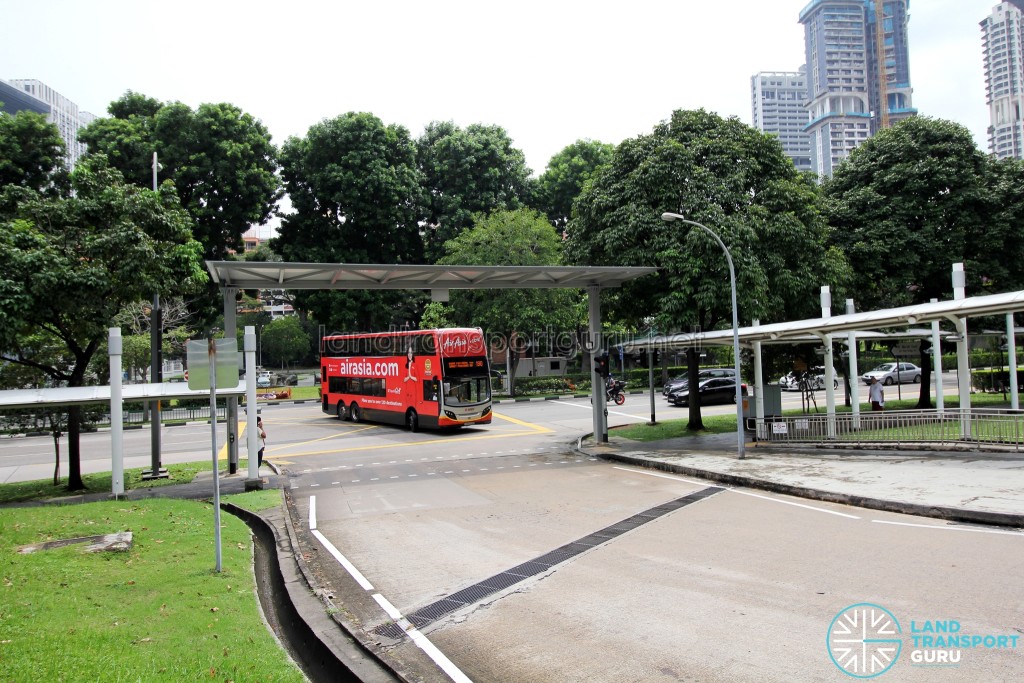 New Bridge Road Bus Terminal - Vehicle ingress