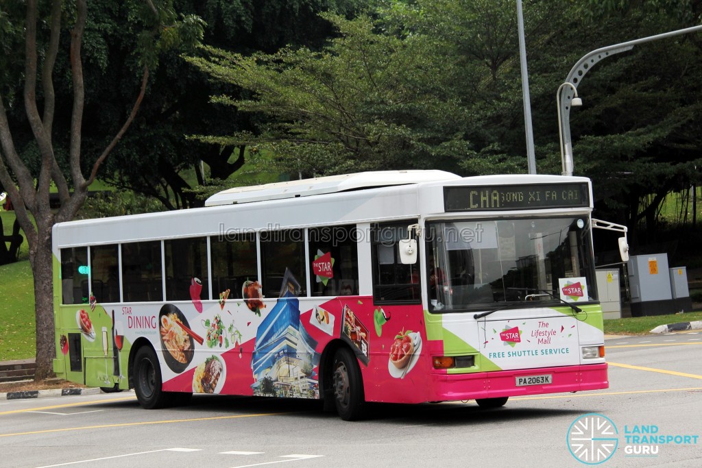 SMRT Dennis Lance (PA2063K) - Star Vista Shuttle Bus