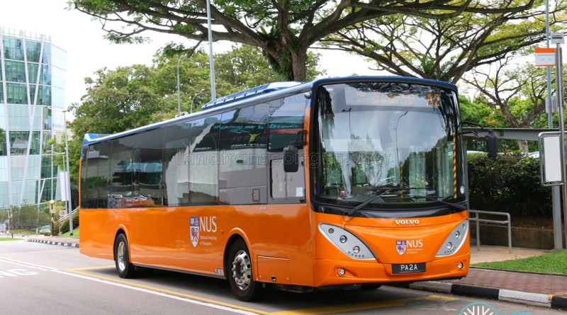 NUS Volvo B9L - Internal Shuttle Bus A2 (PA2A)