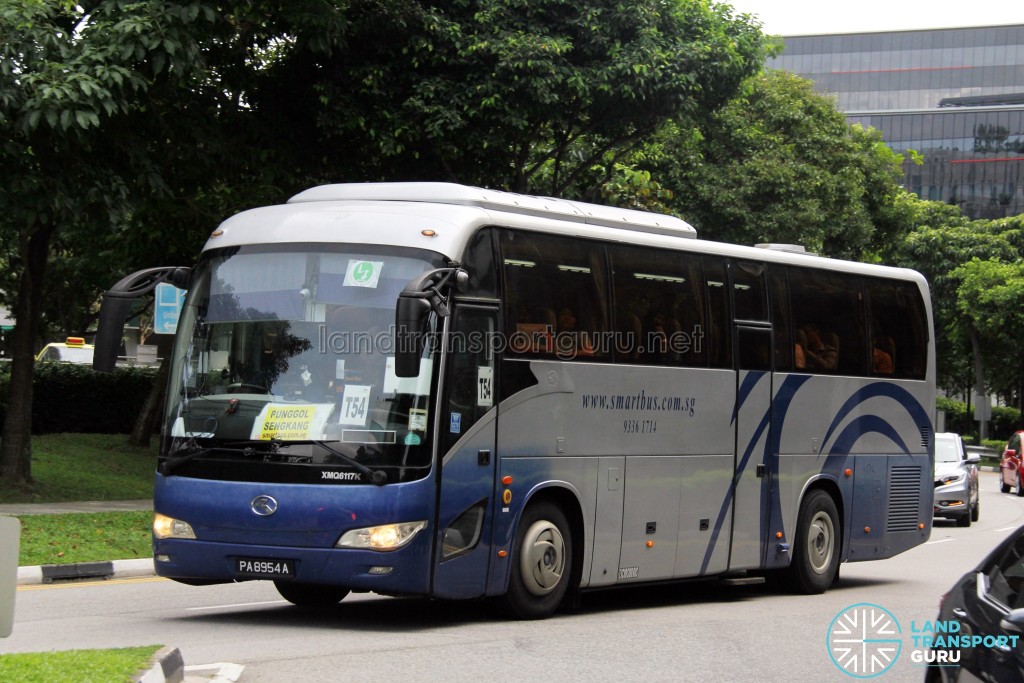 PA8954A - Premium 744 (Special Departure), operated as"Punggol Sengkang"