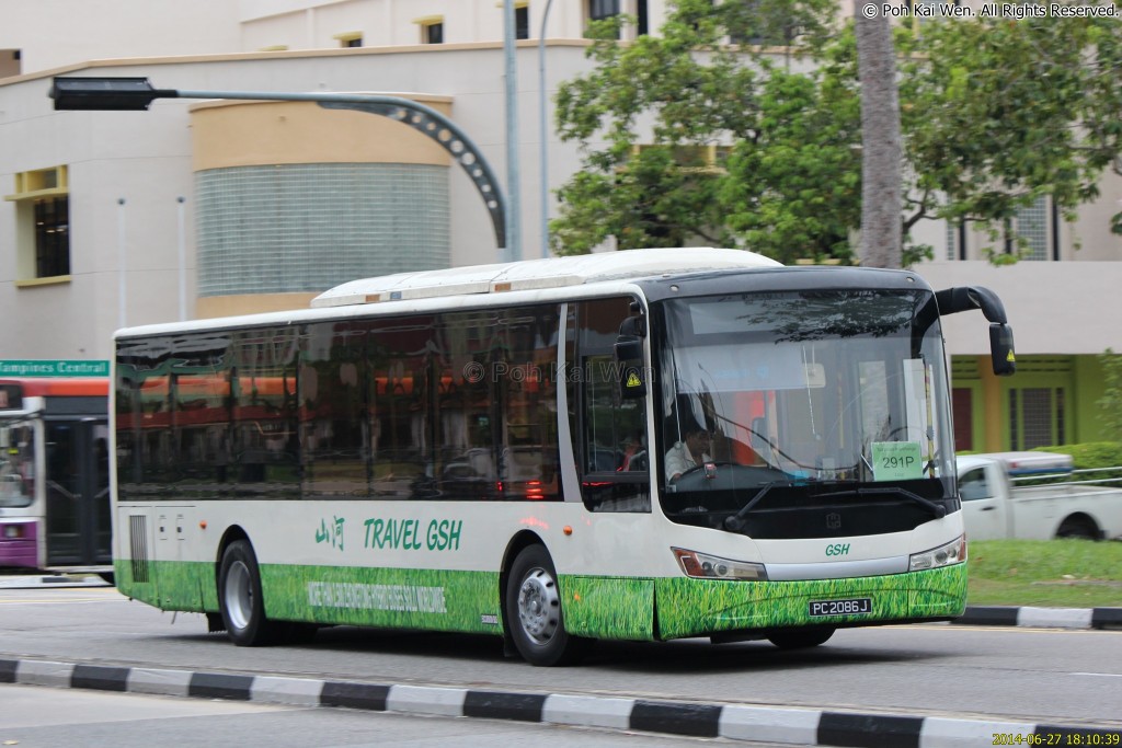 Travel GSH - Zhongtong LCK6121GHEV (PC2086J) - PPSS 291P