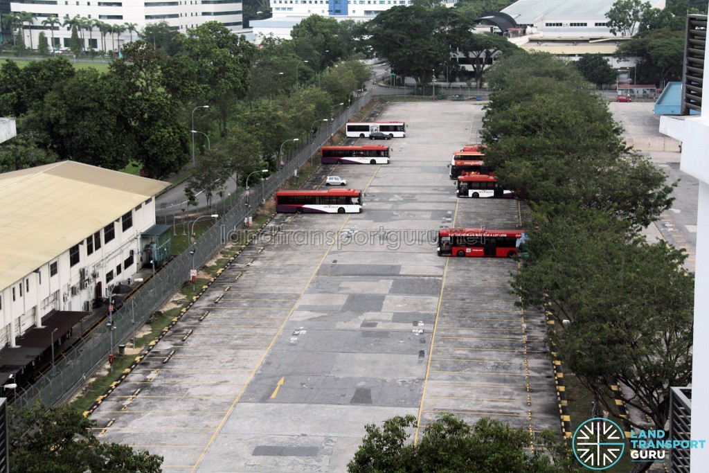 SBS Transit Ang Mo Kio Bus Depot - Bus Park