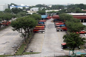 SBS Transit Ang Mo Kio Bus Depot - Bus Park