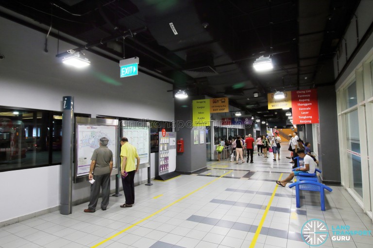 Sengkang Bus Interchange – Information board and Guide racks | Land ...