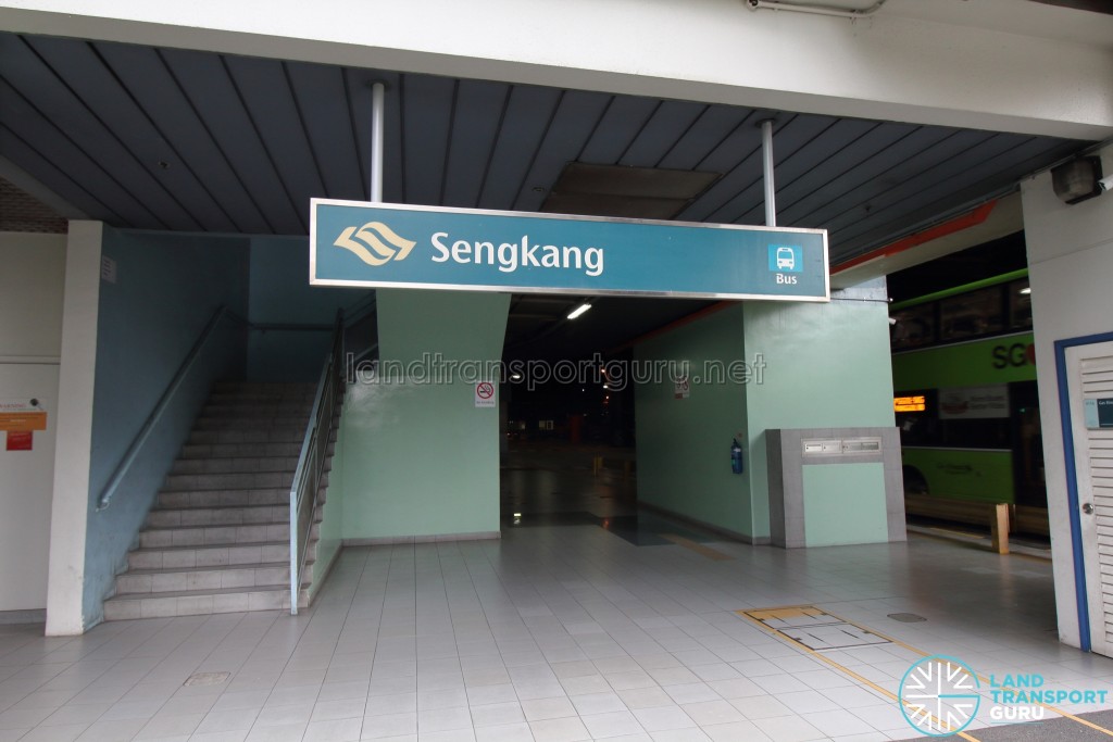 Sengkang Bus Interchange Sengkang Square (South) entrance