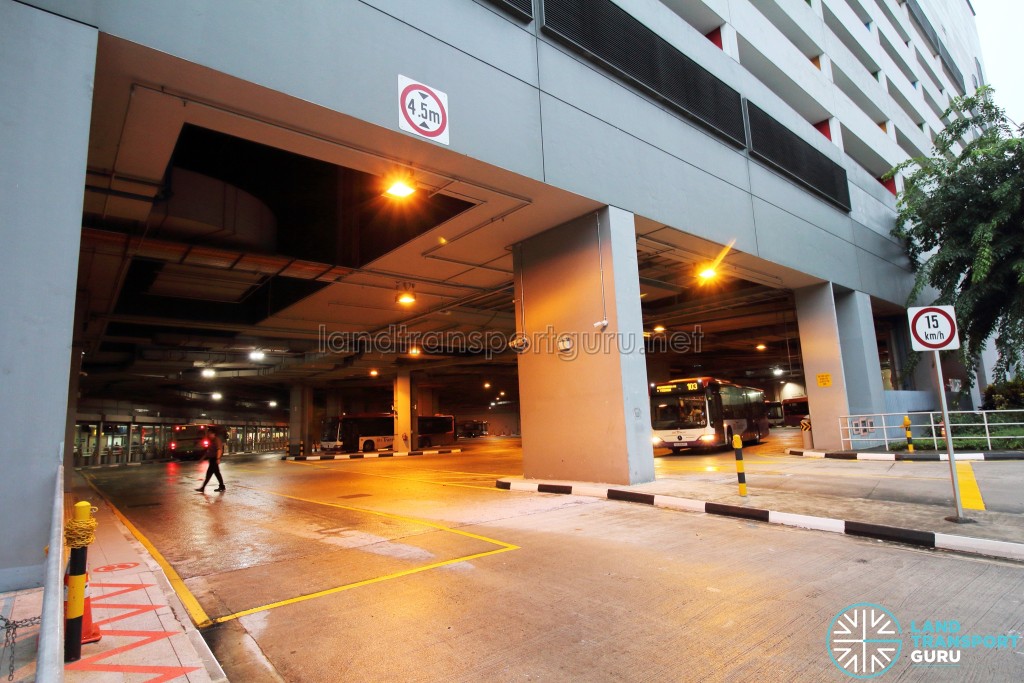 Serangoon Bus Interchange - Bus Park